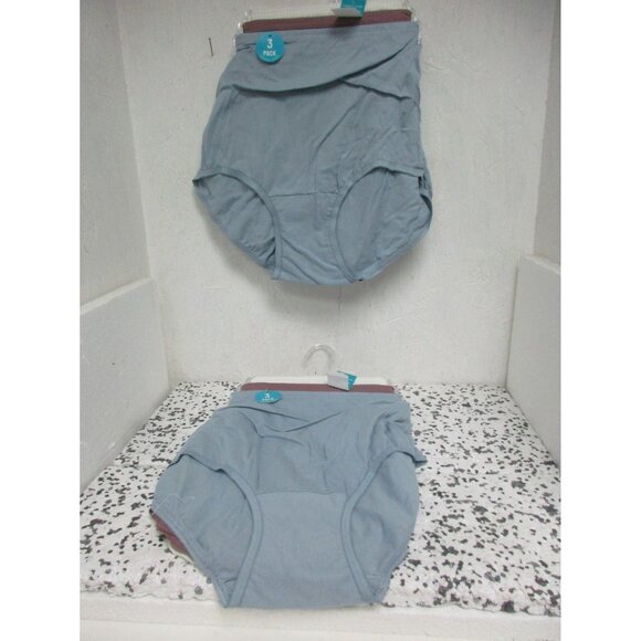 Vanity Fair Women's 15320 Cotton Brief Panties 6 Pairs Multi Pack Size 9/2XL New - Picture 1 of 2